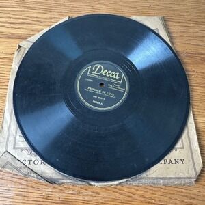 Ink Spots Prisoner of Love‎ I Cover the Waterfront 78 RPM Decca 18864 Record